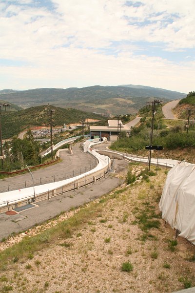 Trip (18).JPG - Bobsled and skeleton tracks at the Utah Olympic Park